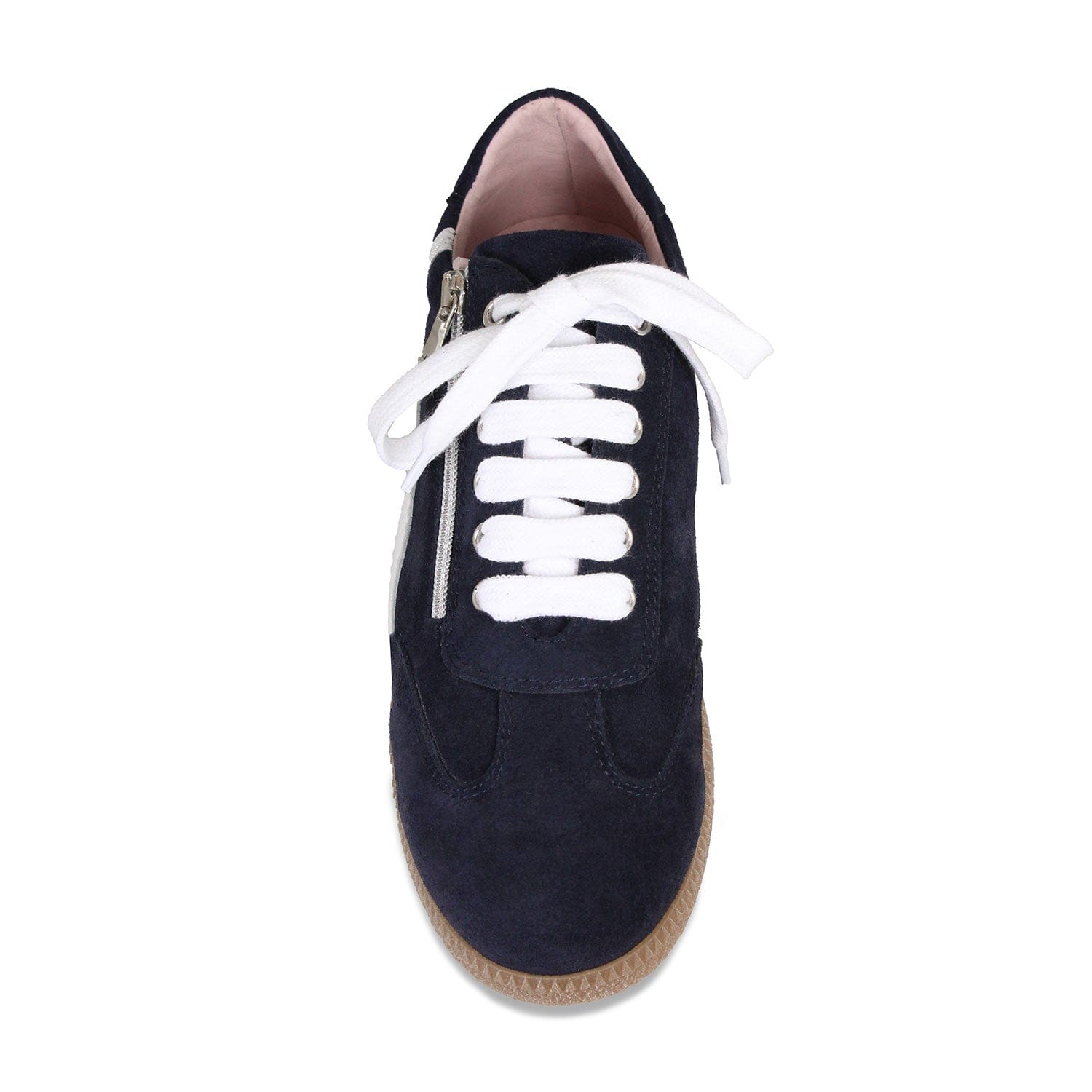 Shoes Swirl: Navy Suede Sole Bliss USA