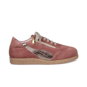 Shoes Swirl: Rose Suede Sole Bliss USA