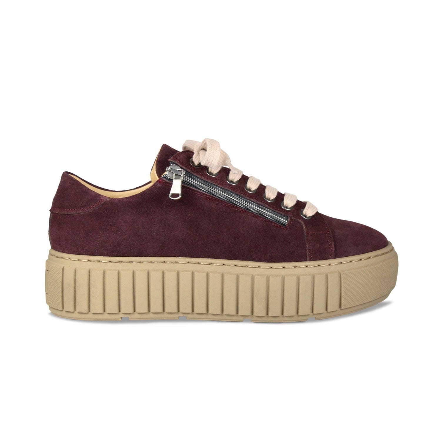 Shoes Track: Plum Suede Sole Bliss USA