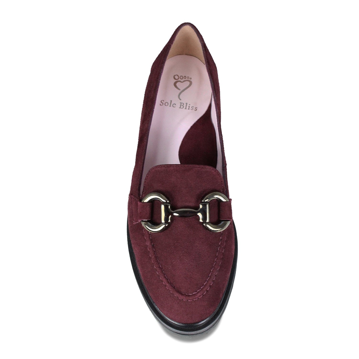 Shoes Treasure: Plum Suede Sole Bliss USA