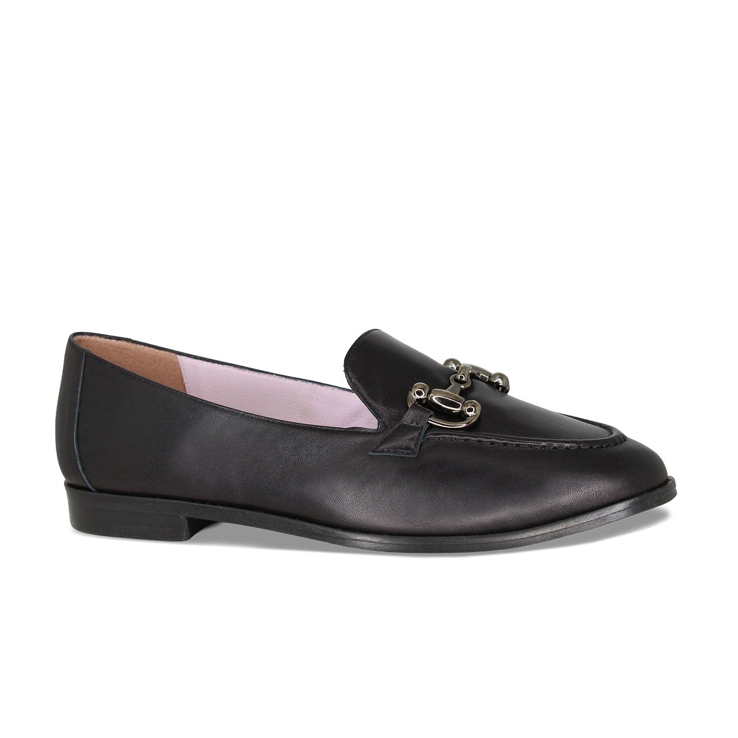 Triumph: Black Leather Shoes Sole Bliss