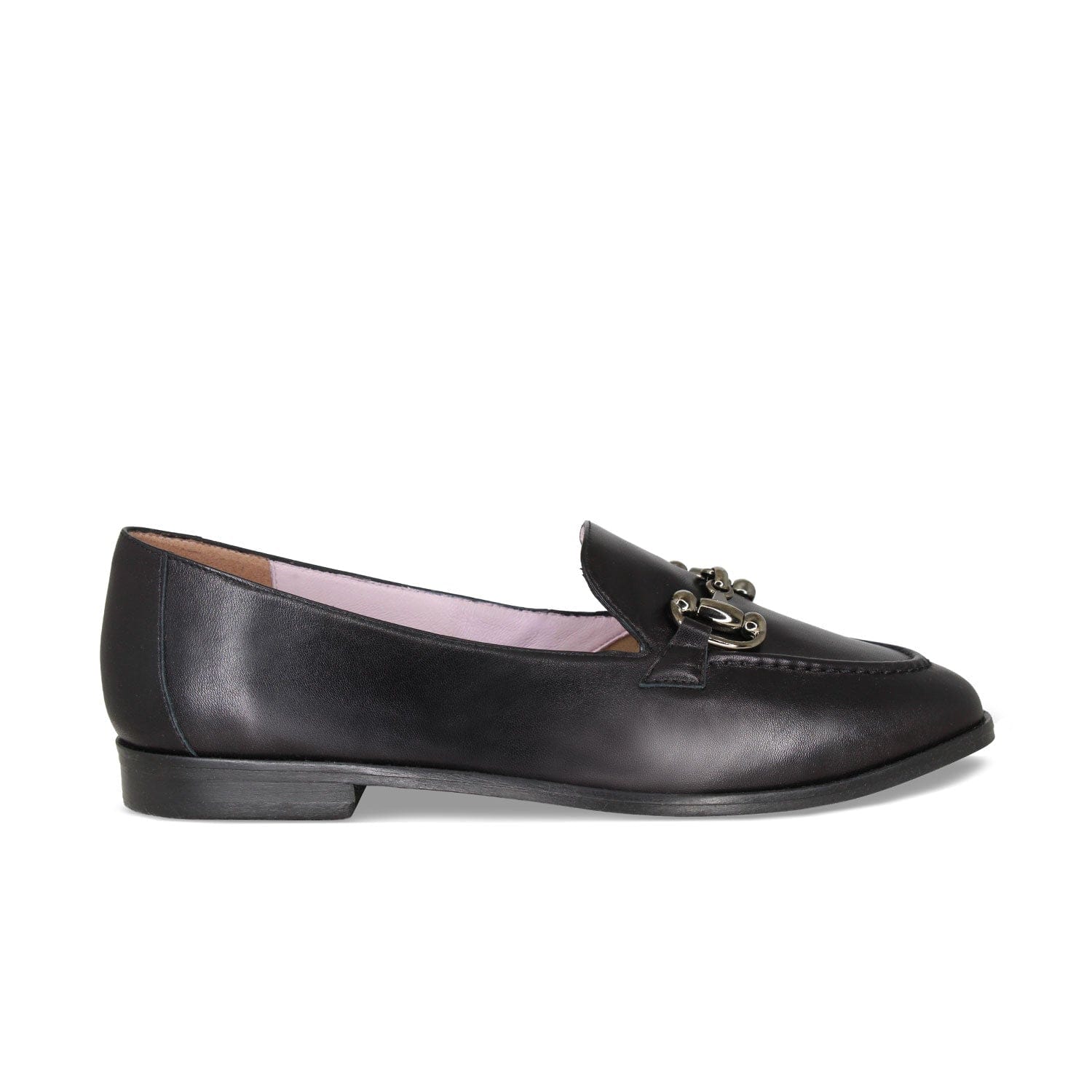 Triumph: Black Leather Shoes Sole Bliss