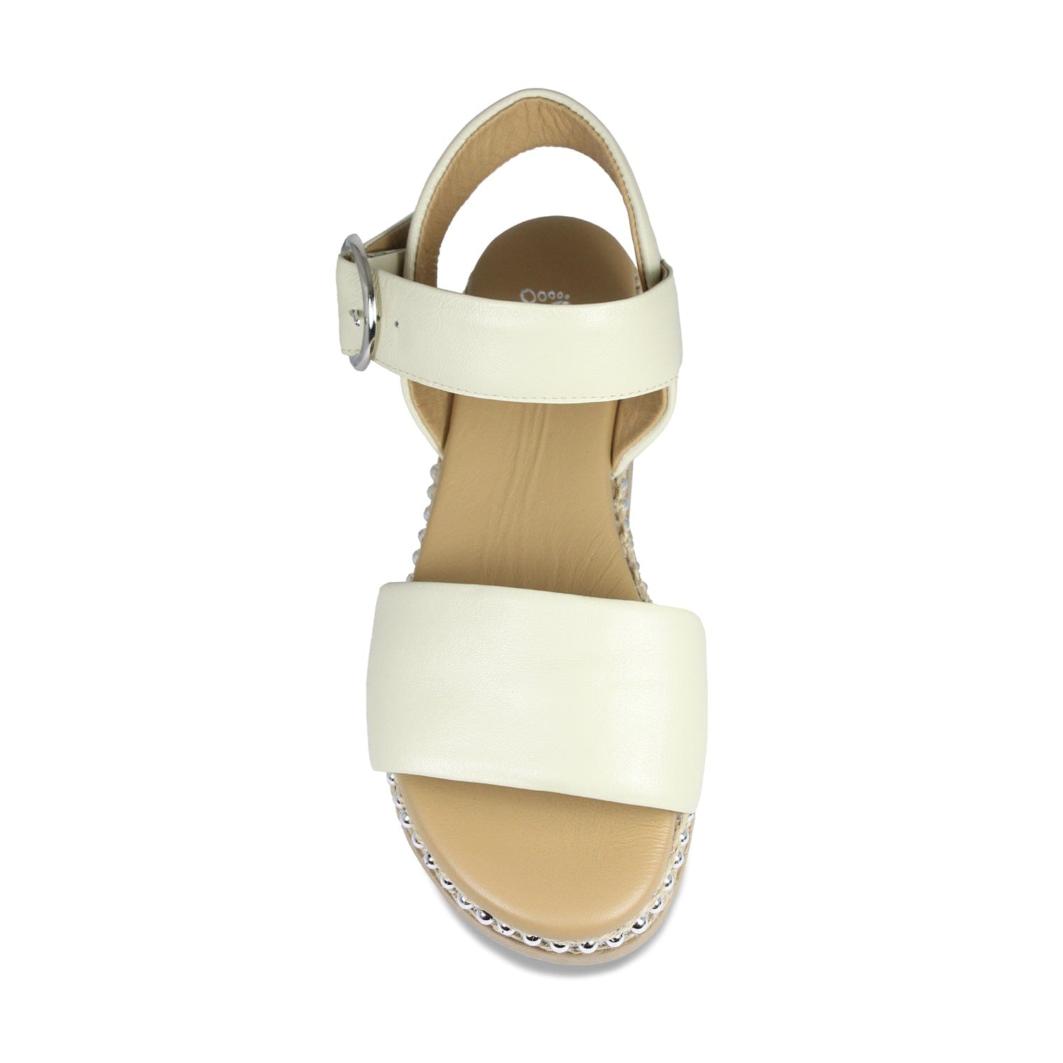 Shoes Walker: Cream Leather Sole Bliss USA