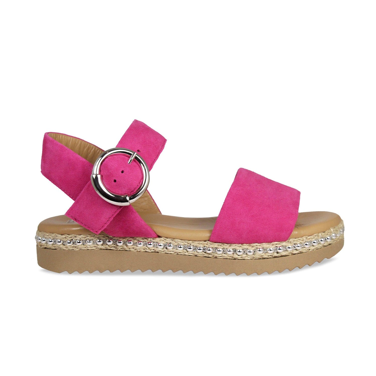 Shoes Walker: Fuchsia Suede Sole Bliss USA