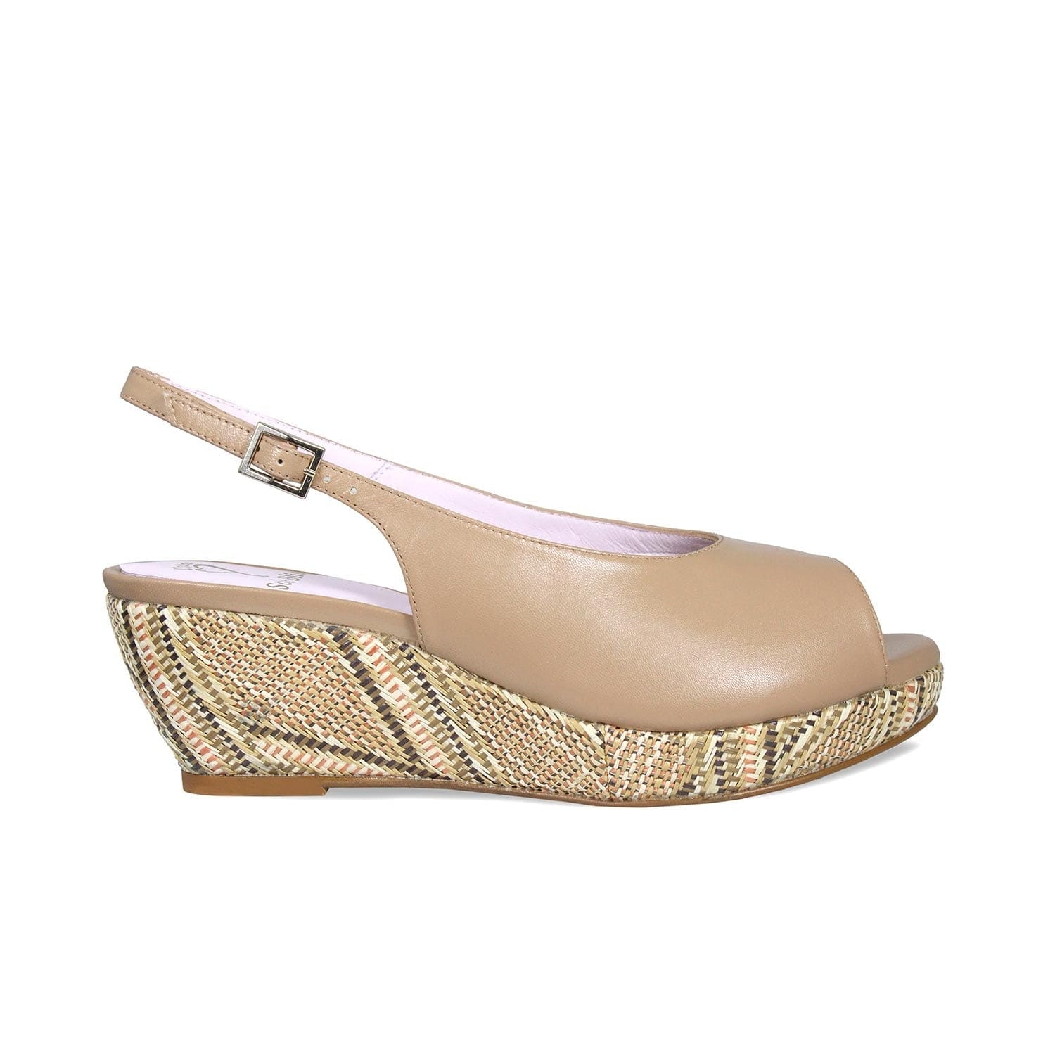 Shoes Zoey: Sand Leather Sole Bliss USA