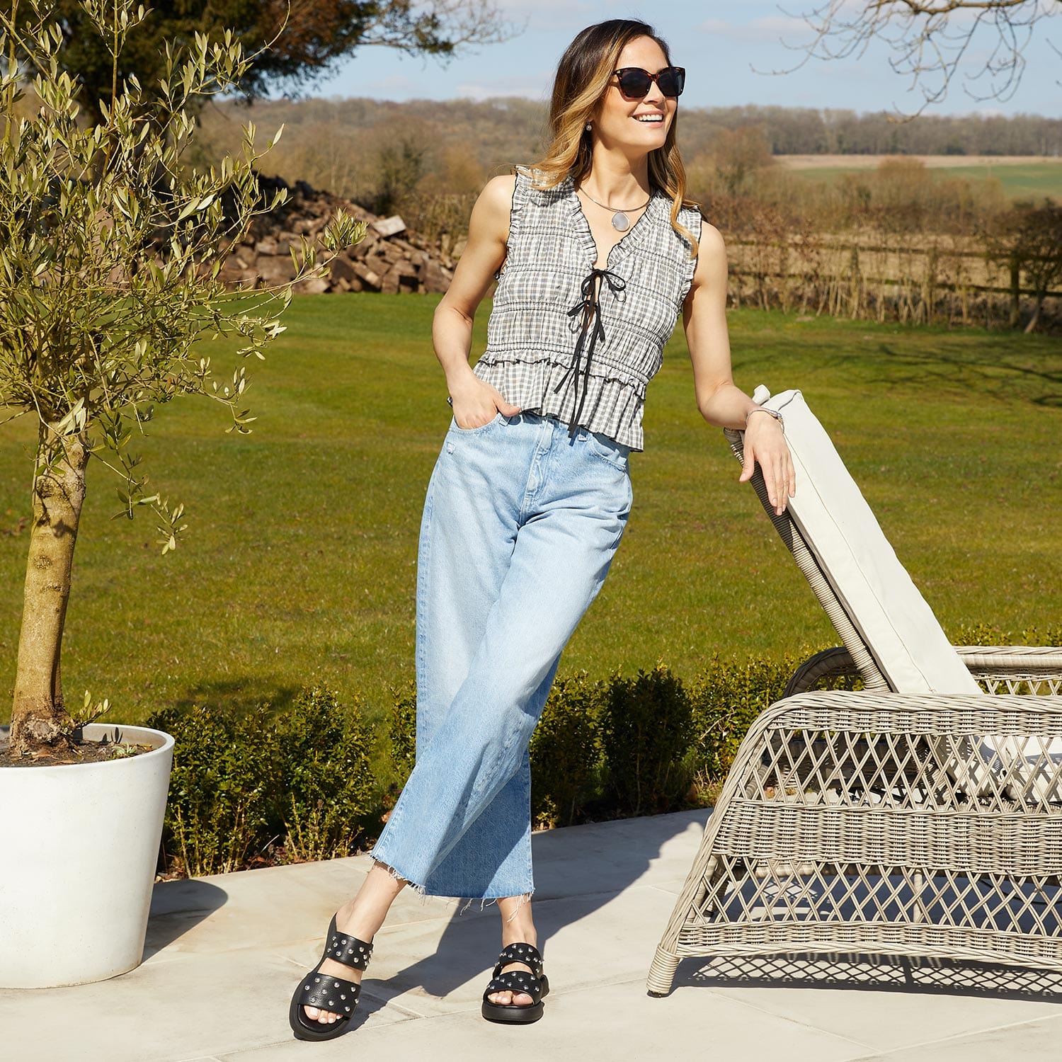 Shoes Bobbi: Black Leather Sole Bliss USA