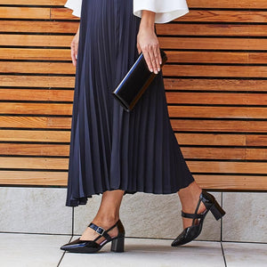 Shoes Chloe: Black Patent Leather Sole Bliss USA