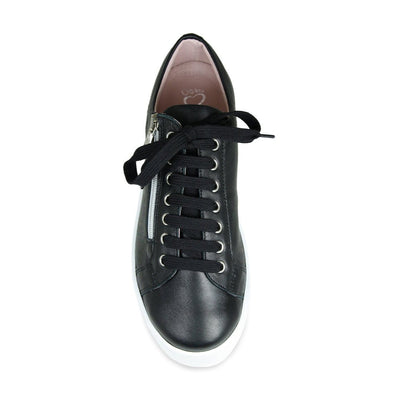 Shoes Hero: Black Leather Sole Bliss USA