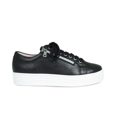Shoes Hero: Black Leather Sole Bliss USA