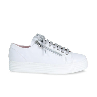 Shoes Hero: White Leather Sole Bliss USA