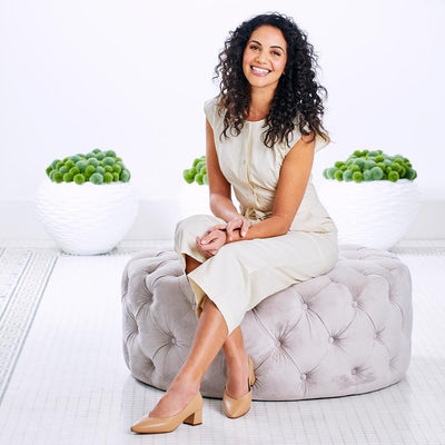 Shoes Ingrid: Sand Leather Sole Bliss USA