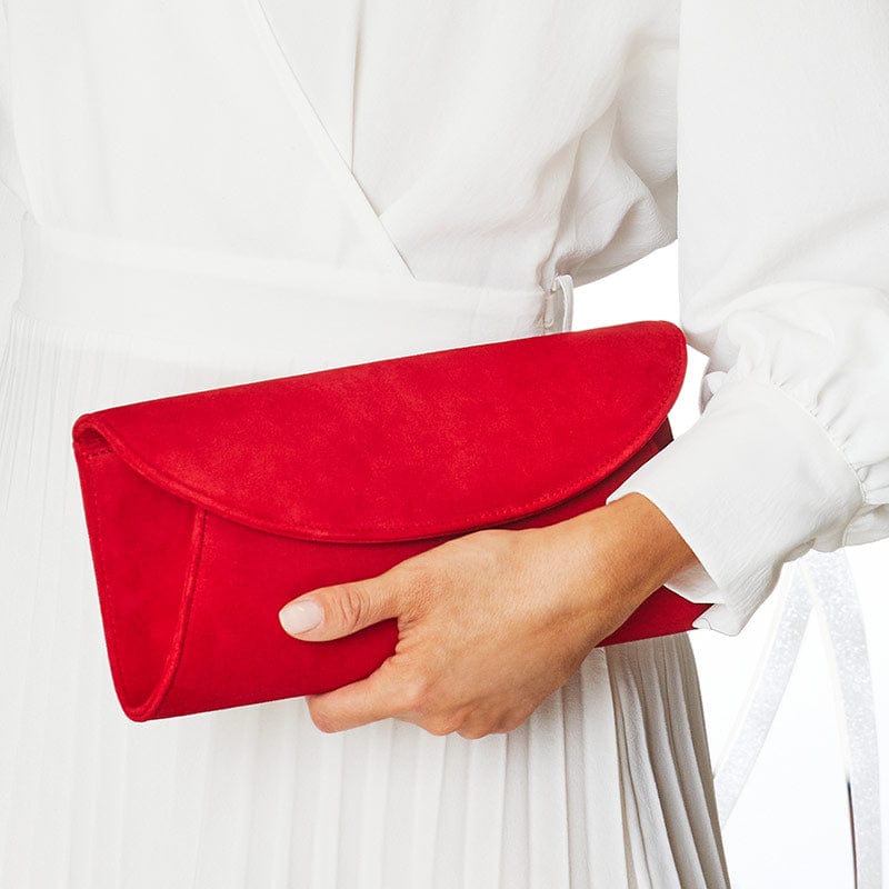 Bags Jenna: Red Suede Sole Bliss USA