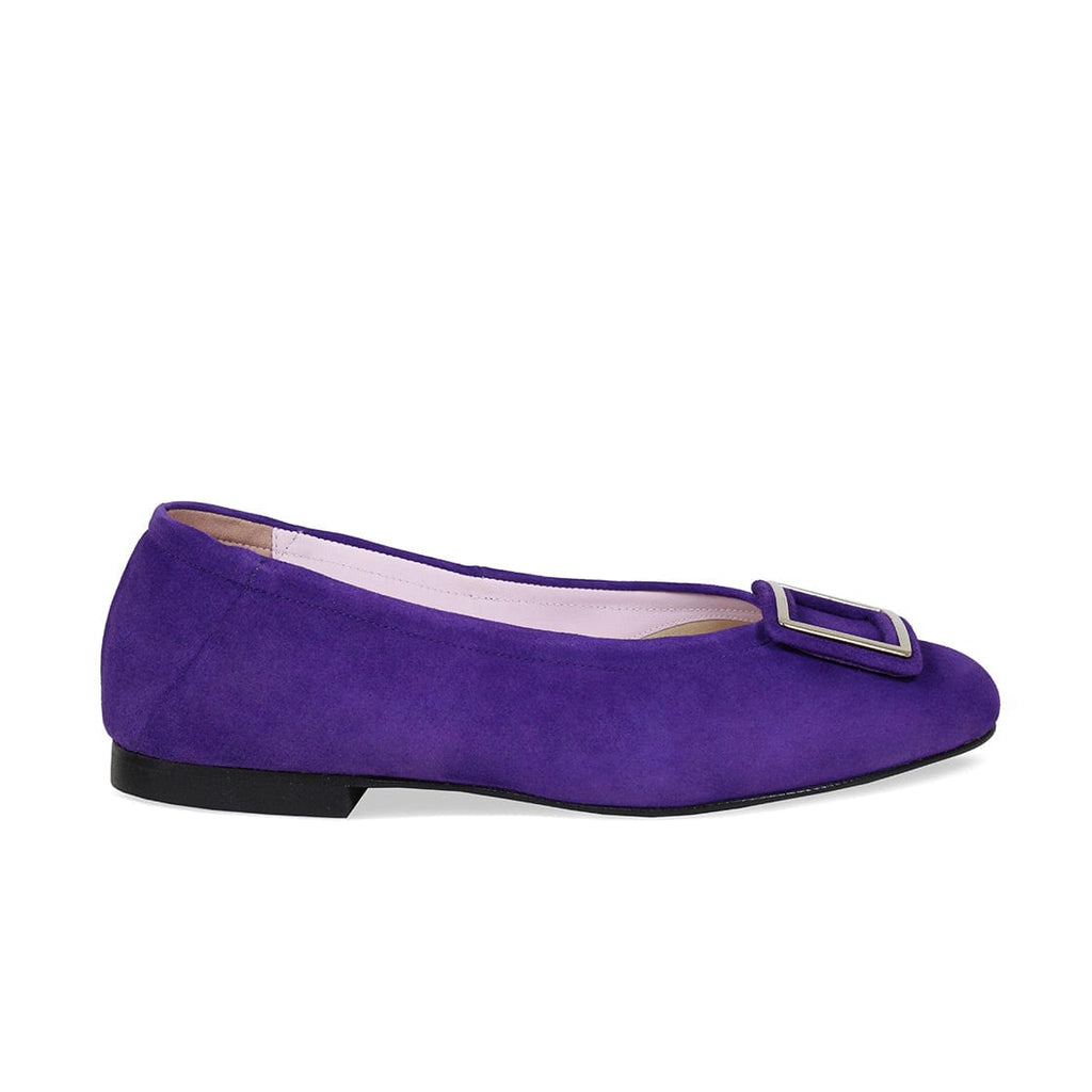 Purple best sale ballerina shoes