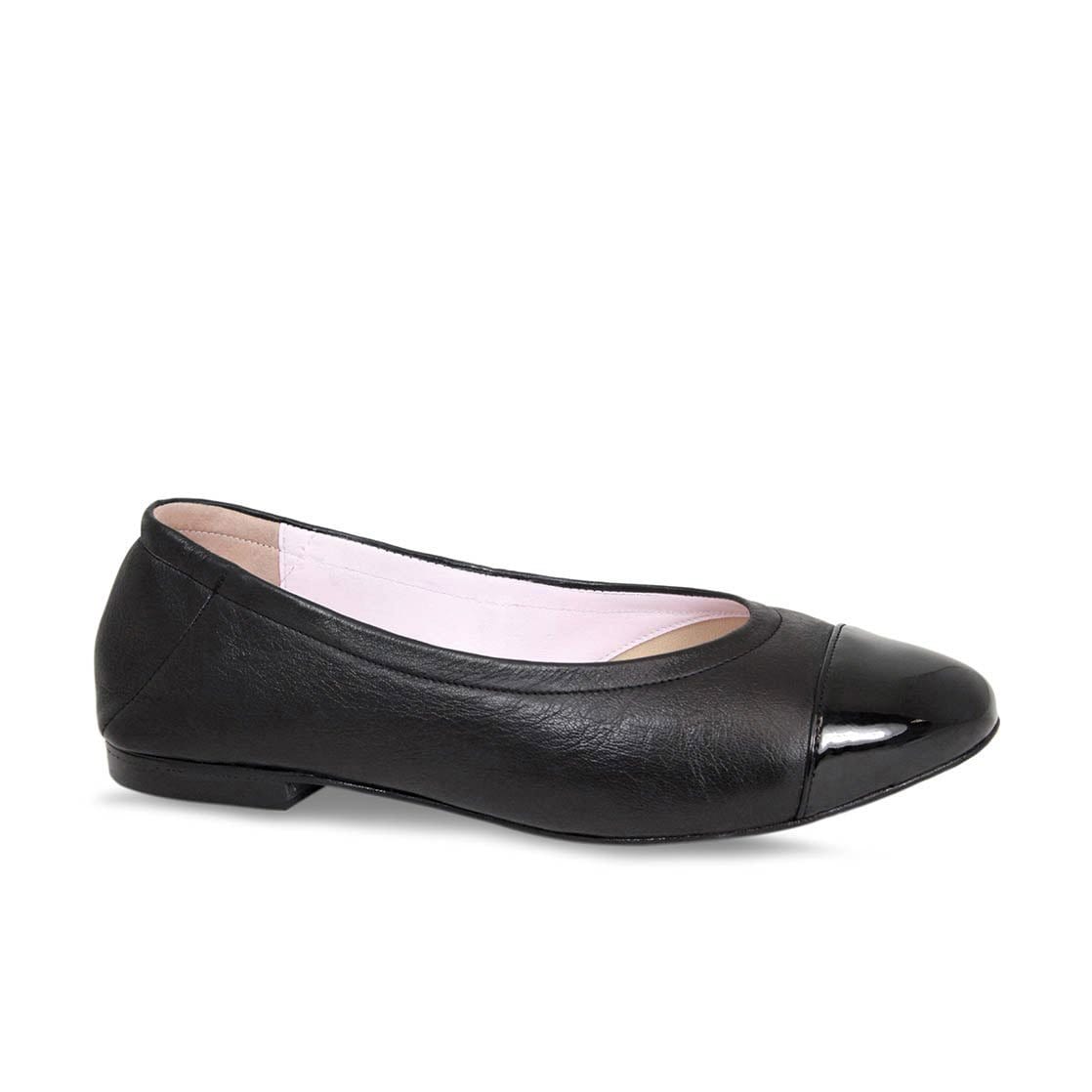 Shoes Luna: Black Leather & Patent Sole Bliss USA
