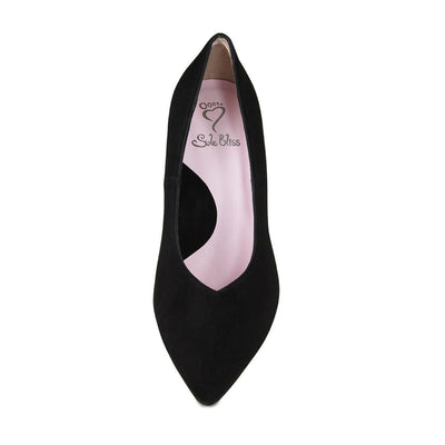 Shoes Pandora: Black Suede Sole Bliss USA
