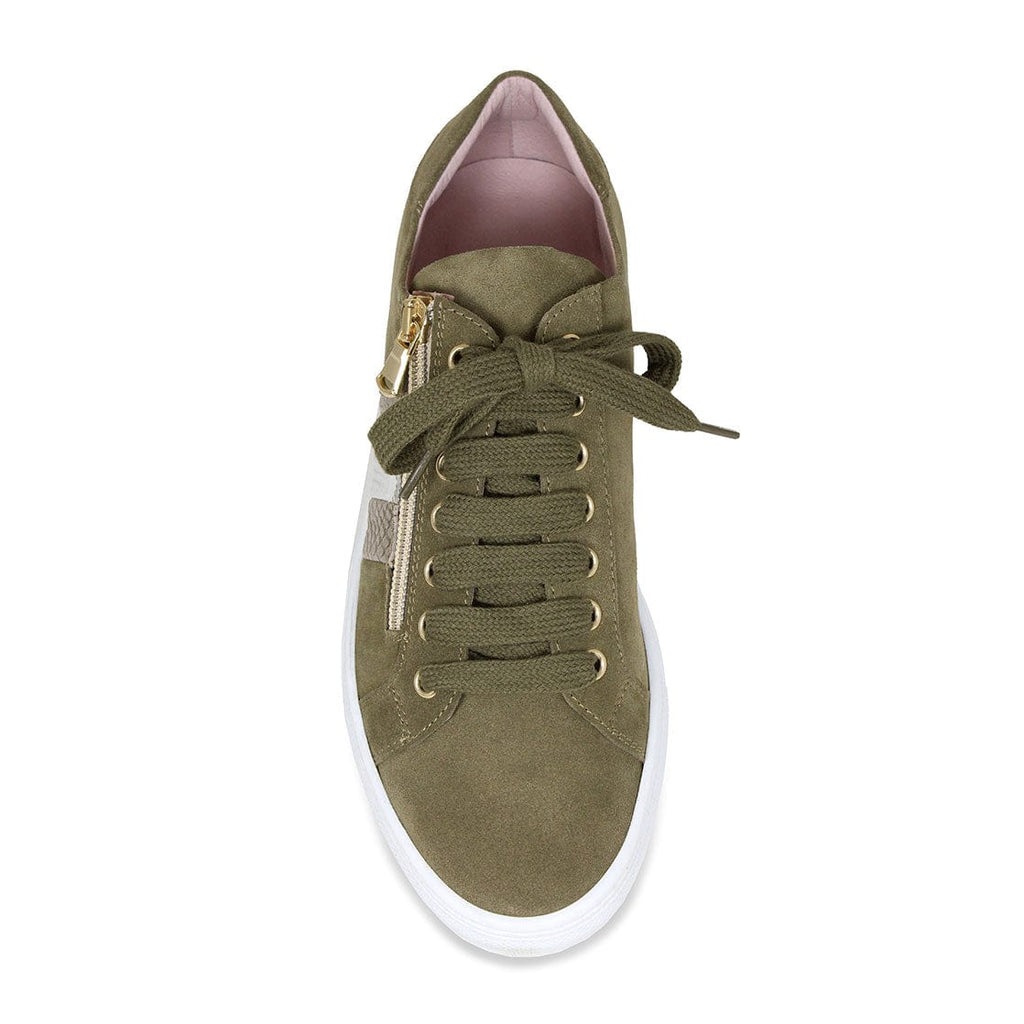 SKATE SNEAKERS - Khaki Green