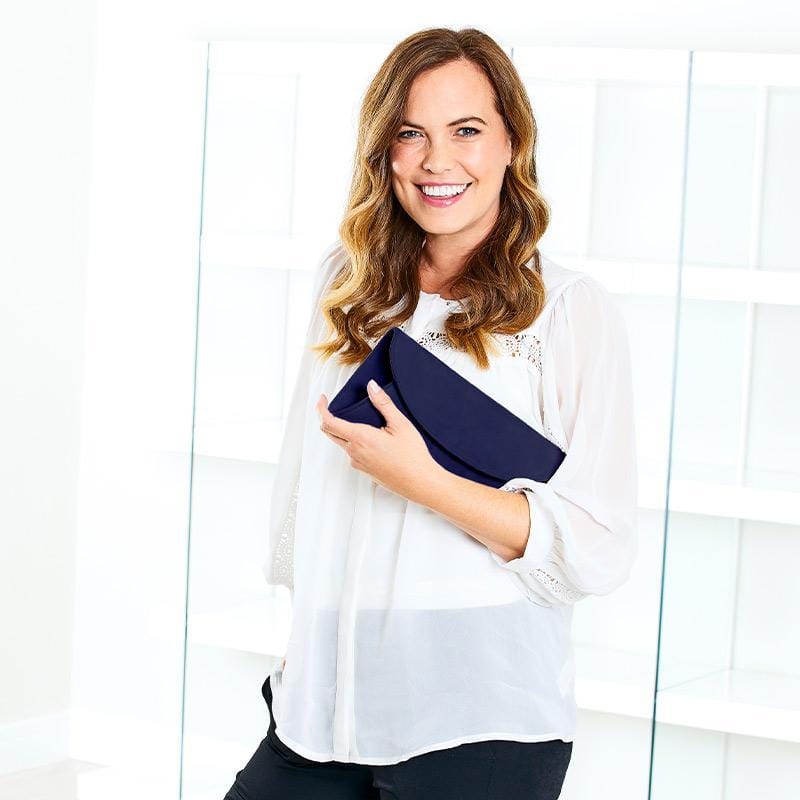 Bags Jenna: Navy Suede Sole Bliss USA