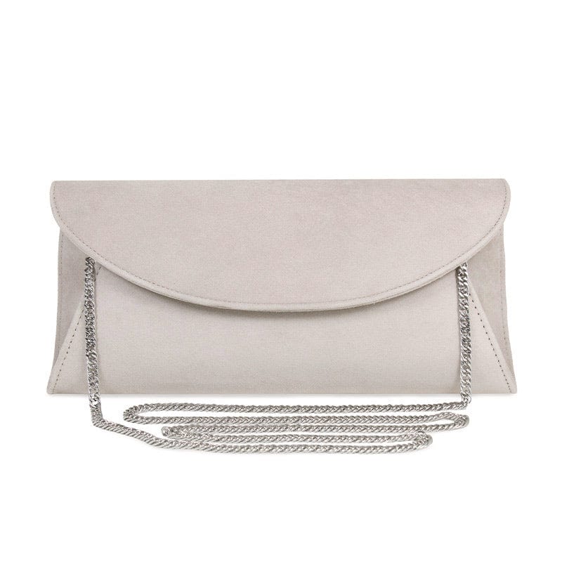 Bags Jenna: Pale Taupe Suede Sole Bliss USA