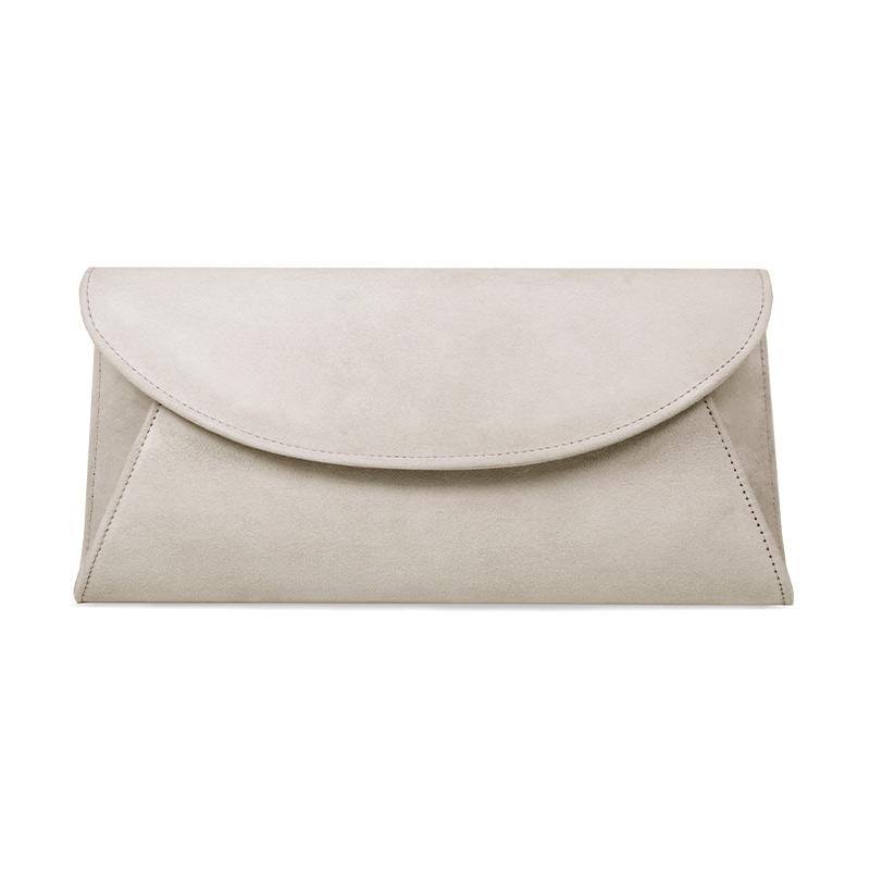 Bags Jenna: Pale Taupe Suede Sole Bliss USA