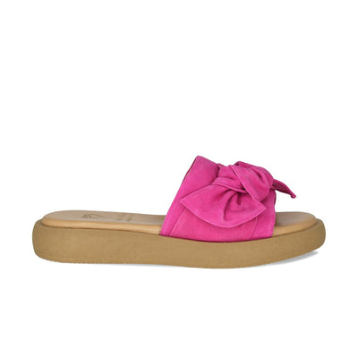 Shoes Bailey: Fuchsia Suede Sole Bliss USA