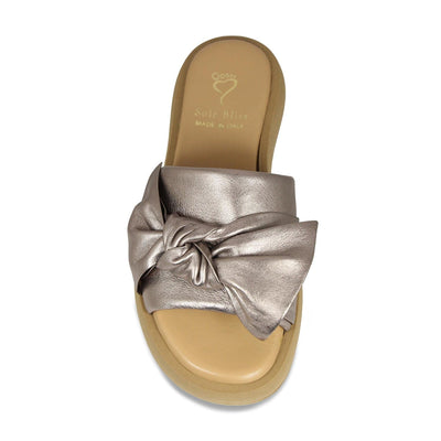 Shoes Bailey: Metallic Leather Sole Bliss USA