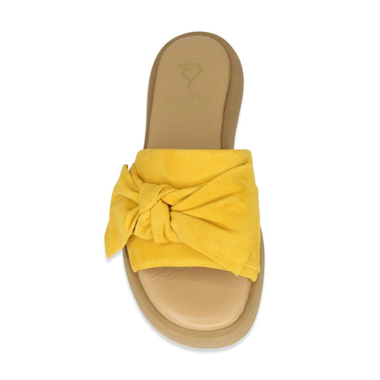 Bailey: Sunflower Suede Shoes Sole Bliss