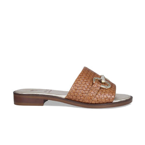 Shoes Bardot: Tan Weave Leather Sole Bliss USA