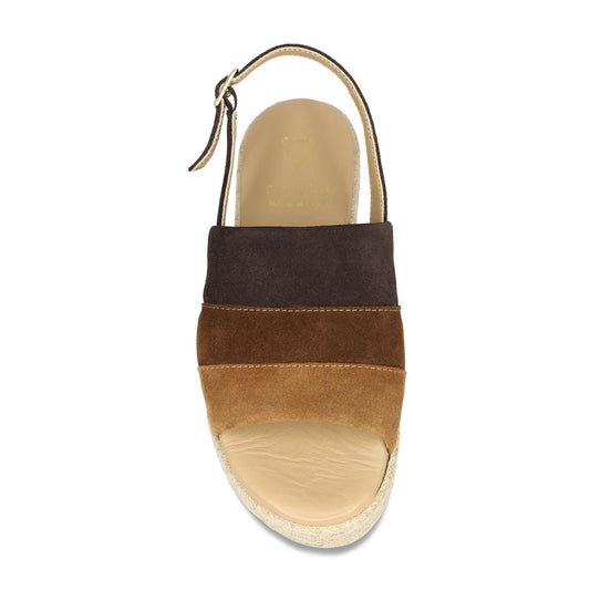 Bertie: Tan Suede Multi Shoes Sole Bliss