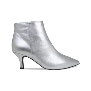 Boots Billie: Silver Leather Sole Bliss USA