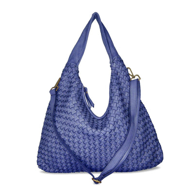 Bags Blythe: Denim Weave Leather Sole Bliss USA