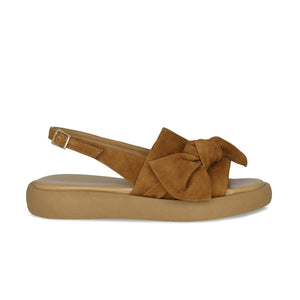 Shoes Bonnie: Tan Suede Sole Bliss USA