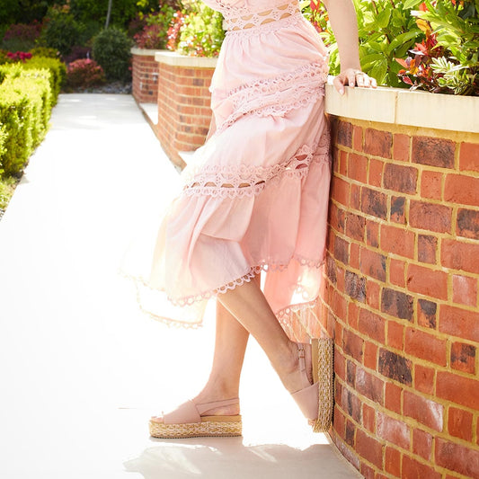 Brandy: Blush Leather Shoes Sole Bliss