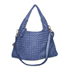 Bags Bronte: Denim Weave Leather Sole Bliss USA