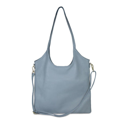 Capri: Pale Blue Leather