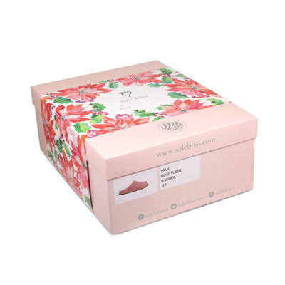 Shoes Snug: Rose Suede & Wool Sole Bliss USA