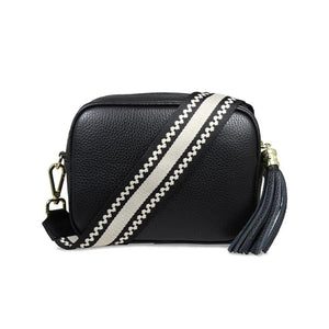 Bags Coco: Black Leather & Cream Sole Bliss USA