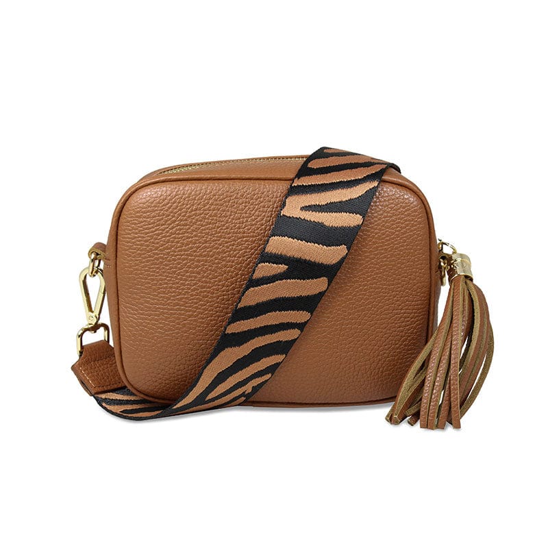 Zebra Messenger Tote | Carriage Collections