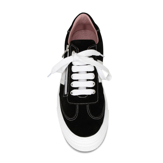 Dash: Black Suede Shoes Sole Bliss