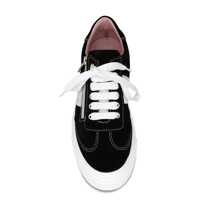 Dash: Black Suede Shoes Sole Bliss