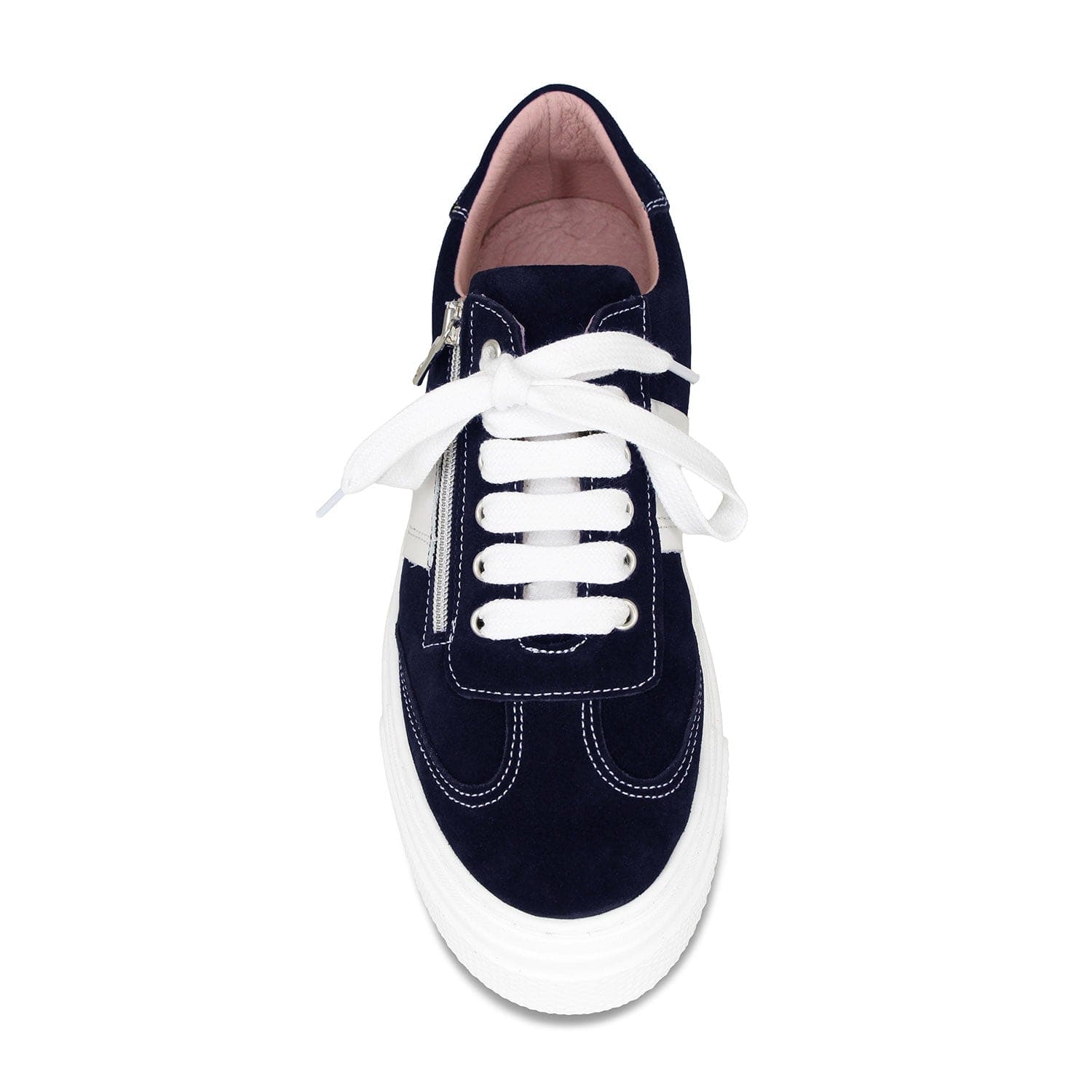 Dash: Navy Suede Shoes Sole Bliss