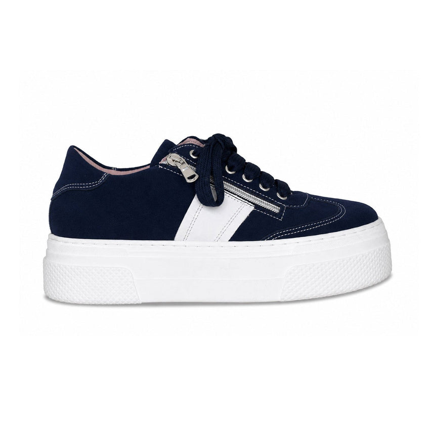 Dash: Navy Suede Shoes Sole Bliss