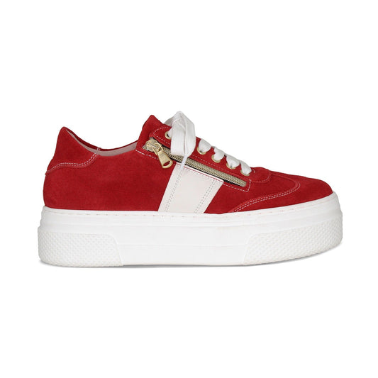 Dash: Red Suede Shoes Sole Bliss