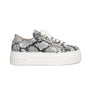 Diva: Snake Print Leather