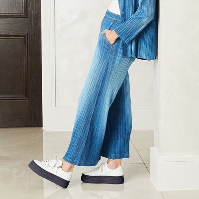 Shoes Diva: White Leather & Navy Sole Bliss USA