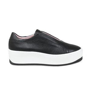Sprint: Black Velvet - Velvet Sneakers for Bunions | Sole