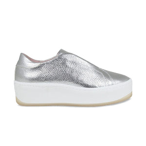 Shoes Drama: Silver Leather Sole Bliss USA