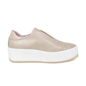 Shoes Drama: Pale Taupe Leather Sole Bliss USA