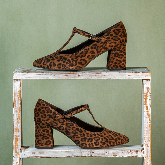 Drew: Luxe Leopard Suede