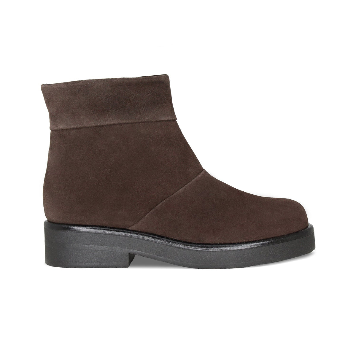Eleanor: Chocolate Suede Boots Sole Bliss