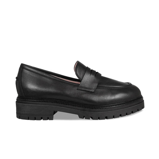 Fame: Black Leather Shoes Sole Bliss